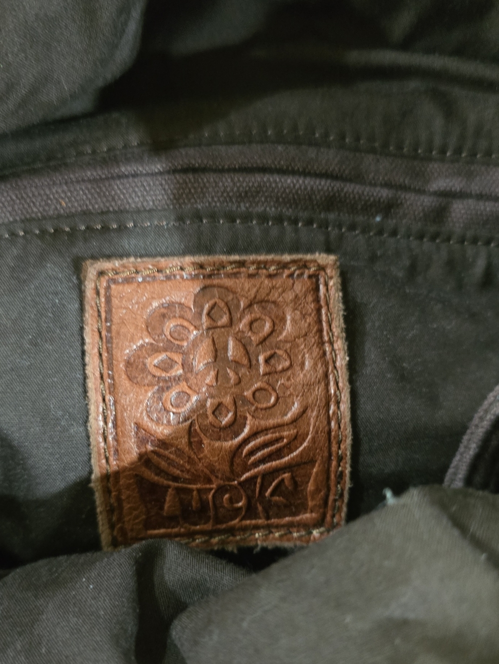 Lucky Brand Bohemian Patchwork Purple Velvet Shoulder Bag - Picture 5 of 8